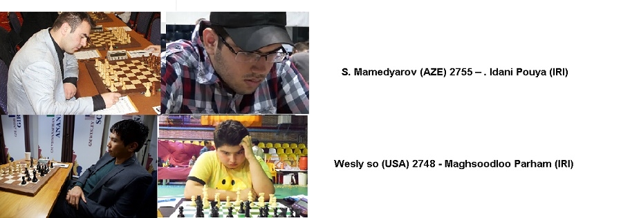جام جهانی شطرنج: ایدانی - ممدیاروف  /  مقصودلو - wesly so