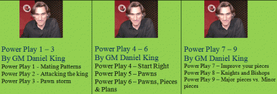شماره های 1 تا 9 از مجموعه بازی قدرت دانیل کینگ منتشر شد